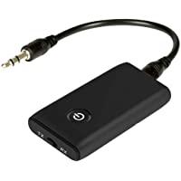 Receptor Transmisor Bluetooth 5.0- Adaptador Bluetooth 2 en 1- con Mini Conector Portátil de 3.5mm- Baja Latencia…
